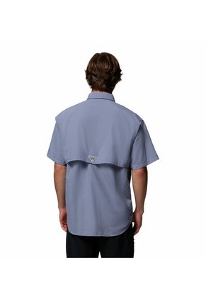 Camisa Hombre Columbia BAHAMA II S/S SHIRT Morado Columbia