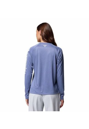 Camiseta Mujer Columbia TIDAL TEE II LONG SL Purpura Columbia
