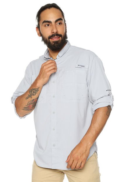 Camisa Gris Columbia