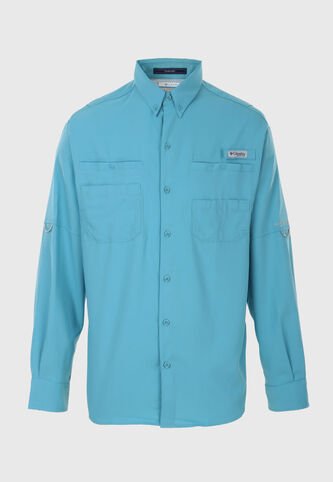 Camisa Columbia Tamiami II Aguamarina Columbia
