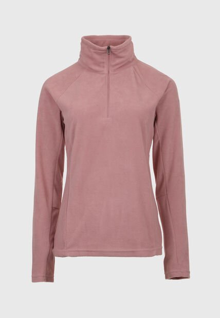 Buzo Columbia Glacial IV  1/2 Zip  Rosa