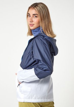 Chaqueta Cortavientos Azul Navy-Blanco Columbia Flash Forward