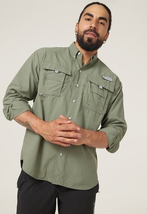 Camisa Verde Oliva Columbia Bahama II