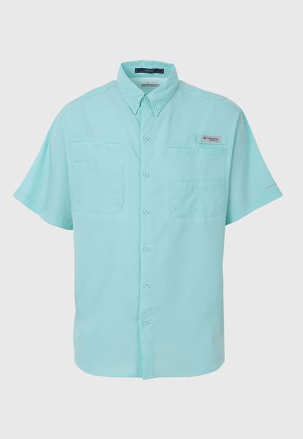 Camisa Columbia Tamiami II Aguamarina