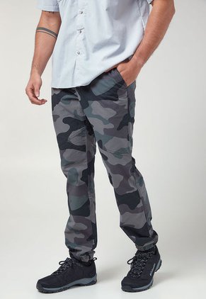 Pantalón Gris-Negro Columbia Silver Ridge Utility Convertible