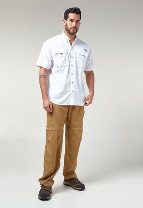 Camisa Blanco Columbia Bahama II