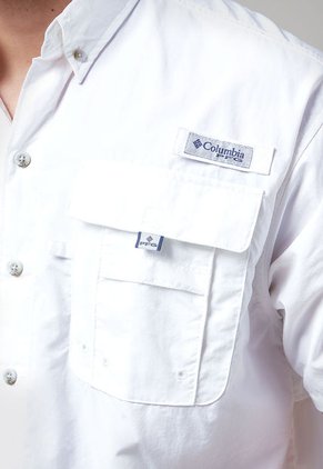 Camisa Blanco Columbia Bahama II