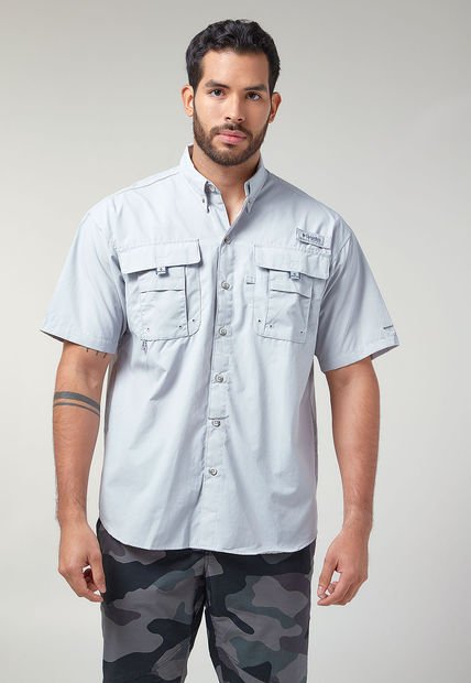 Camisa Gris Columbia Bahama II