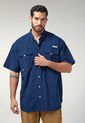 Camisa Azul Navy-Blanco Columbia Bahama de Columbia
