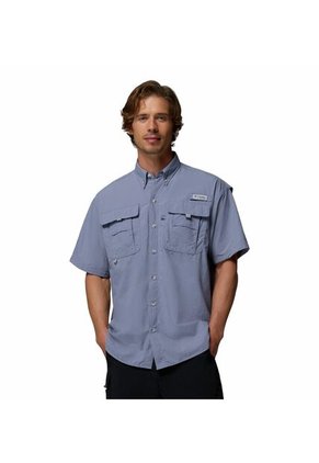 Camisa Hombre Columbia BAHAMA II S/S SHIRT Morado Columbia