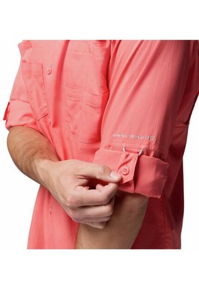 Camisa Hombre Columbia TAMIAMI II LS SHIRT Rosa Columbia