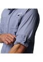 Camisa Hombre Columbia TAMIAMI II LS SHIRT Morado Columbia de Columbia