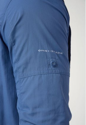 Camisa Azul Columbia Silver Ridge 2.0 Long