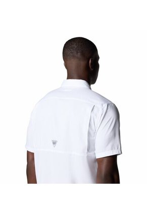 Camisa Hombre Columbia BLOOD AND GUTS V SS Blanco Columbia
