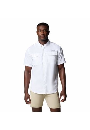 Camisa Hombre Columbia BLOOD AND GUTS V SS Blanco Columbia