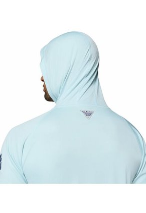 Camiseta Hombre Columbia TERMINAL TACKLE HOOD Azul Columbia