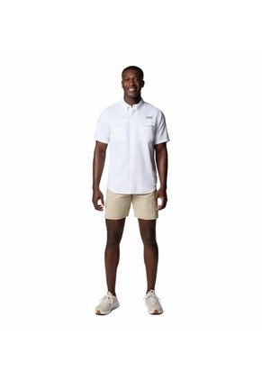 Camisa Hombre Columbia BLOOD AND GUTS V SS Blanco Columbia