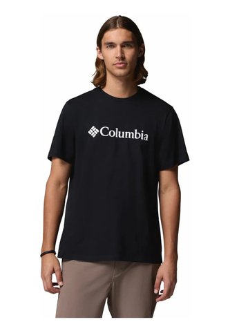 Camiseta Hombre Columbia Csc Basic Logo Tee Negro Columbia Columbia