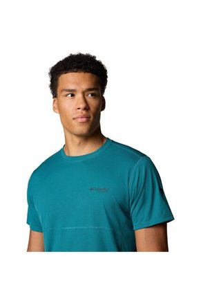 Camiseta Hombre Columbia CIRQUE RIVER PRO SS ML Azul Columbia