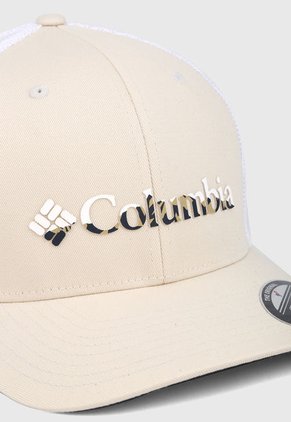 Gorra Beige-Blanco Columbia Mesh Ball
