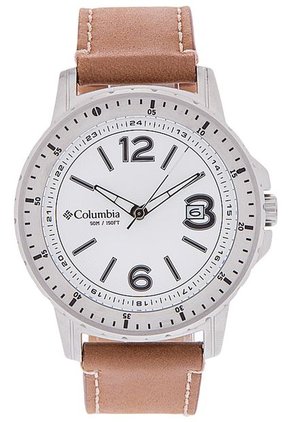 Reloj Café-Plateado Columbia