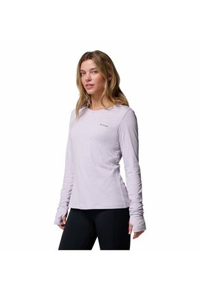 Camiseta Mujer Columbia SLOAN RIDGE LS SHIRT Lavanda Columbia