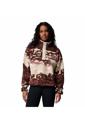 Buzo Mujer Columbia HELVETIA SNAP FLEECE Tabaco Columbia Columbia