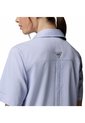 Camisa Mujer Columbia PFG CASTBACK WOVE SL Morado Columbia de Columbia