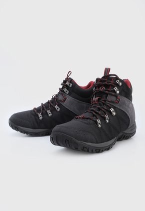 Bota Outdoor Negro-Gris-Vinotinto Columbia Peakfreak Venture Mid LT