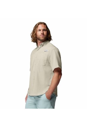 Camisa Hombre Columbia TAMIAMI II SS S Beige Columbia
