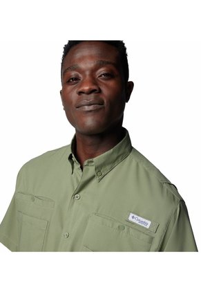 Camisa Hombre Columbia TAMIAMI II SS SHIRT Verde Columbia