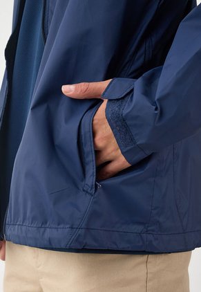 Chaqueta Azul Navy Columbia Glennaker Lake II Rain