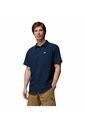 Camisa Hombre Columbia SILVER RIDGE II SS Azul Columbia de Columbia