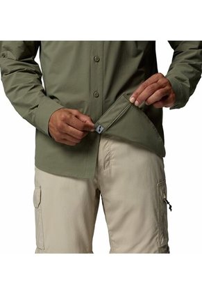 Camisa Hombre Columbia SILVER RIDGE ELIT LS Verde Columbia