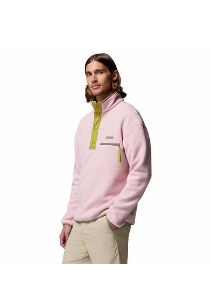 Buzo Hombre Columbia HELVETIA HALF SNAP Rosa Columbia