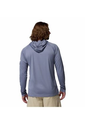 Camiseta Hombre Columbia TERMINAL TACKLE HOOD Morado Columbia