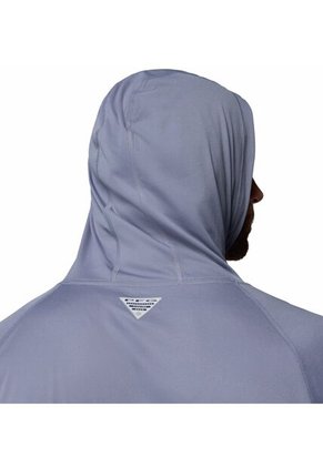 Camiseta Hombre Columbia TERMINAL TACKLE HOOD Morado Columbia
