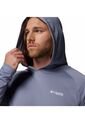 Camiseta Hombre Columbia TERMINAL TACKLE HOOD Morado Columbia de Columbia