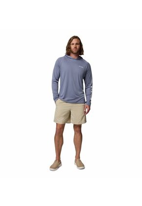 Camiseta Hombre Columbia TERMINAL TACKLE HOOD Morado Columbia