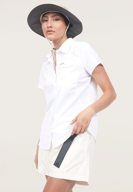 Camisa Marfil Columbia Silver Ridge 2.0