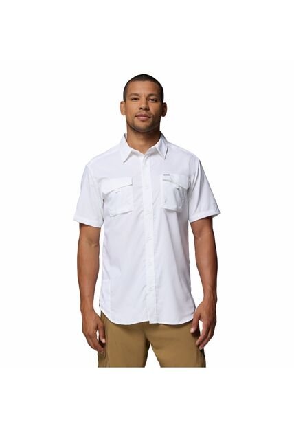 Camisa Hombre Columbia SILVER RIDGE II SS Blanco Columbia