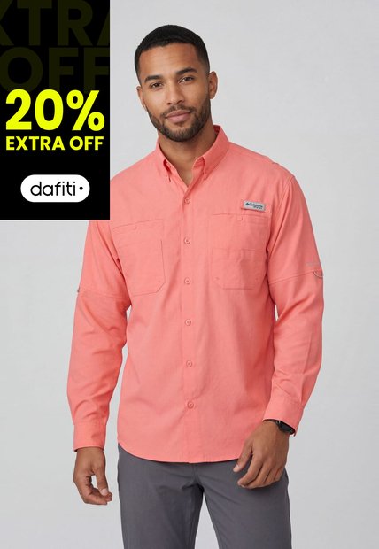 Camisa Columbia Tamiami Ii Salmón