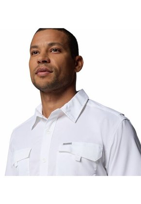 Camisa Hombre Columbia SILVER RIDGE II SS Blanco Columbia