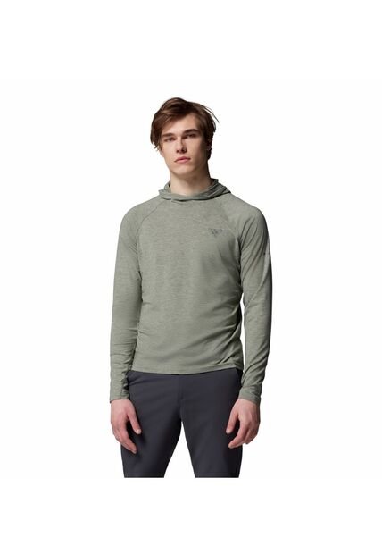 Camiseta Hombre Columbia M PFG UNCHARTED HOOD Verde Columbia