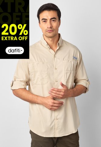 Camisa Columbia Tamiami II Beige Columbia