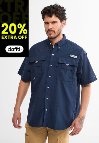 Camisa Columbia Bahama II Azul Columbia