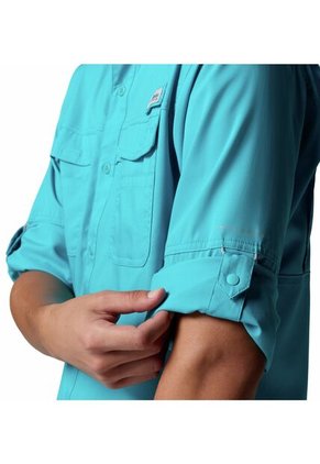 Camisa Hombre Columbia BLOOD AND GUTS V LS Azul Columbia