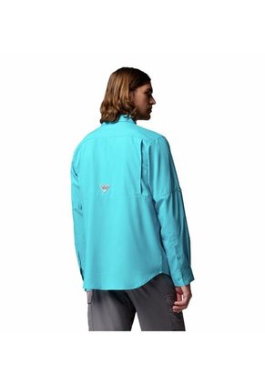 Camisa Hombre Columbia BLOOD AND GUTS V LS Azul Columbia