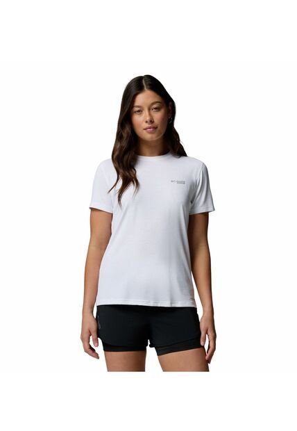 Camiseta Mujer Columbia ENDLESS TRAIL RUNNIN Blanco Columbia