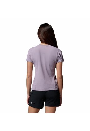 Camiseta Mujer Columbia DIAMOND PEAK PRO SS Morado Columbia